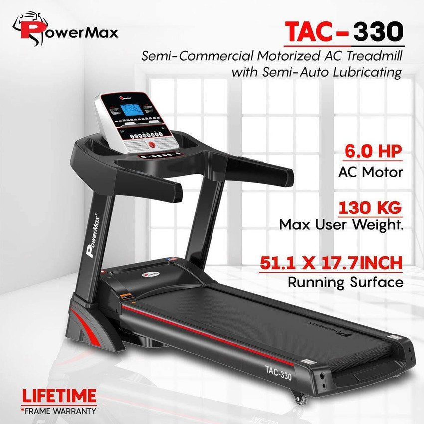 Powermax treadmill tac 330 2025