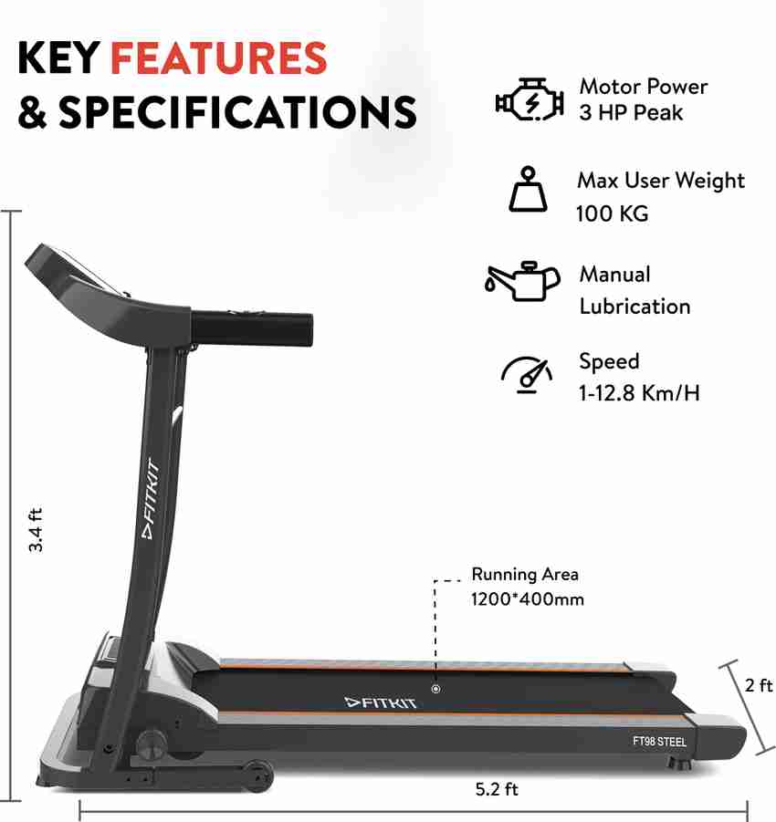 Fitkit 2025 treadmill ft098