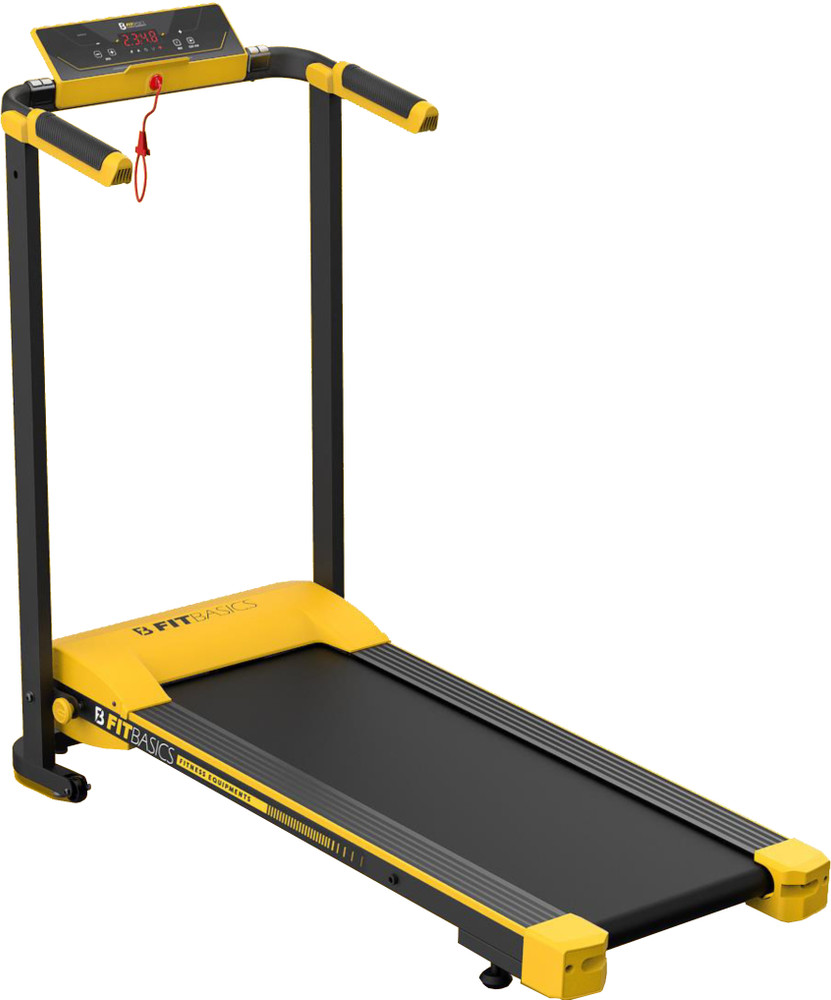 fitbasics Fit Runner B22 2.5HP with Foldable Design Heart Rate Sensor with Wheels Treadmill Buy fitbasics Fit Runner B22 2.5HP with Foldable Design Heart Rate Sensor with Wheels Treadmill Online at