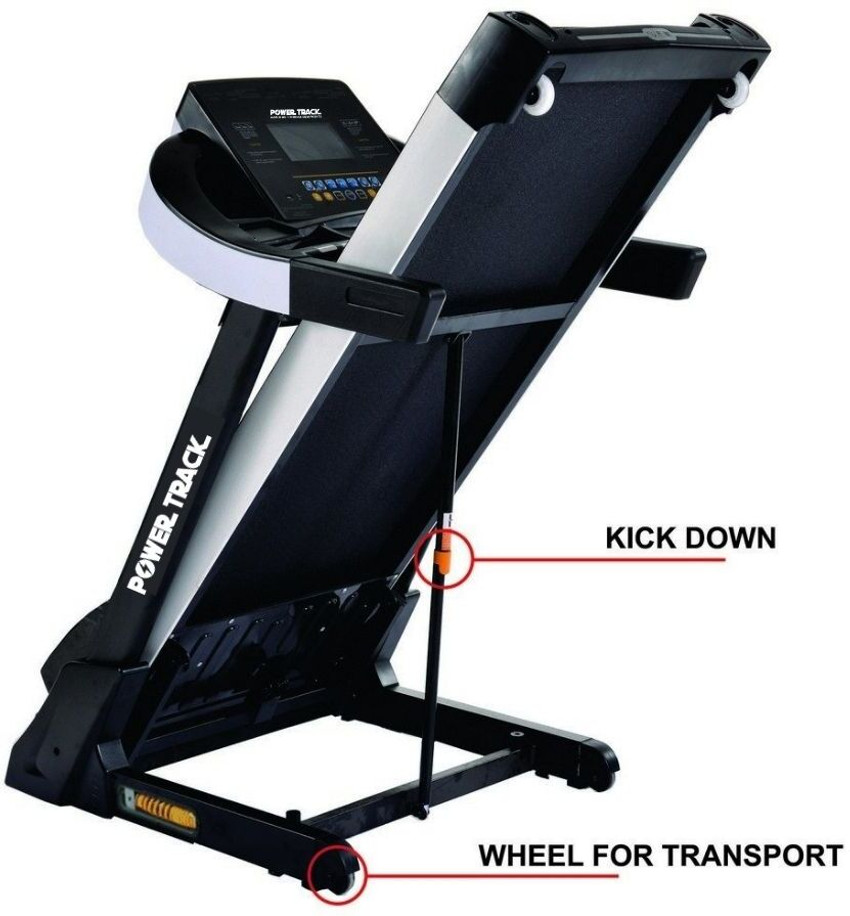 Power track 1000 treadmill deals