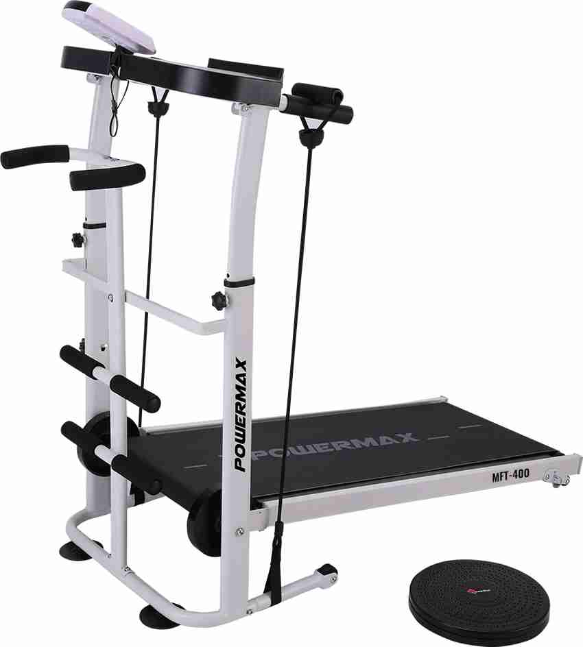 Buy Powermax Fitness MFT 400 Non Electric Treadmill For Home Use with Multifunction Jogger Twister Treadmill Online at Best Prices in India Sports Fitness Flipkart
