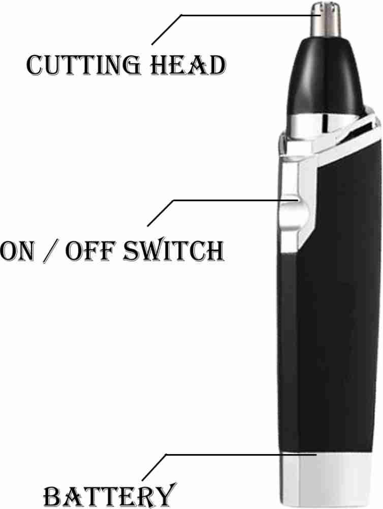 VBVC Cordless Nose Ear And Eyebrow Hair Shaver Trimmer Grooming