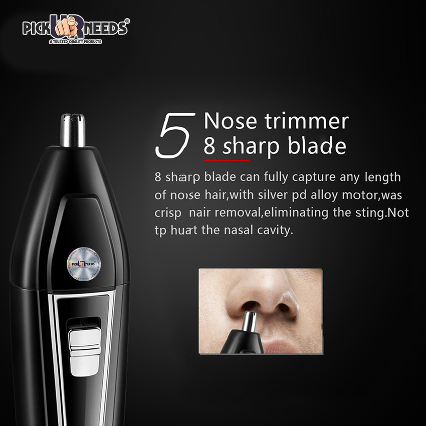 Pick Ur Needs Professional Shaver 3 in 1 Beard Nose and Ear