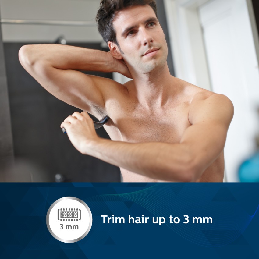 Buy Philips Showerproof Body Groomer for Men (BG1025/15) Online in India -  Allure Cosmetics - Allure