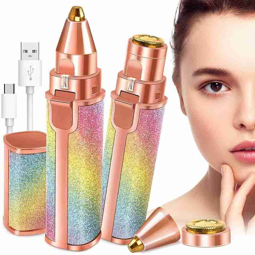 TREZVINA Hair Removal Rainbow Flawless 2 in 1 USB Trimmer Hair Curler Price in India Buy TREZVINA Hair Removal Rainbow Flawless 2 in 1 USB Trimmer Hair Curler Online In India