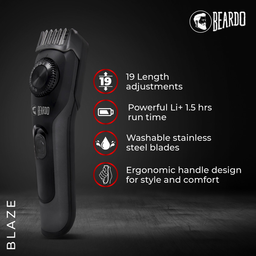 Beardo Blaze Runtime 90 min trimmer for men Price in India Buy