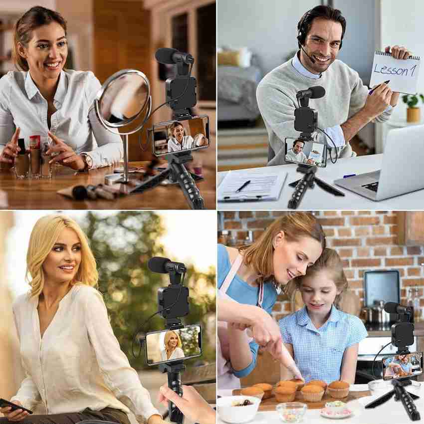 MADSWAS Portable Vlogging Kit Video Recording Equipment with Tripod Fill  Light Mic M31 Tripod Kit, Monopod Kit - MADSWAS : Flipkart.com