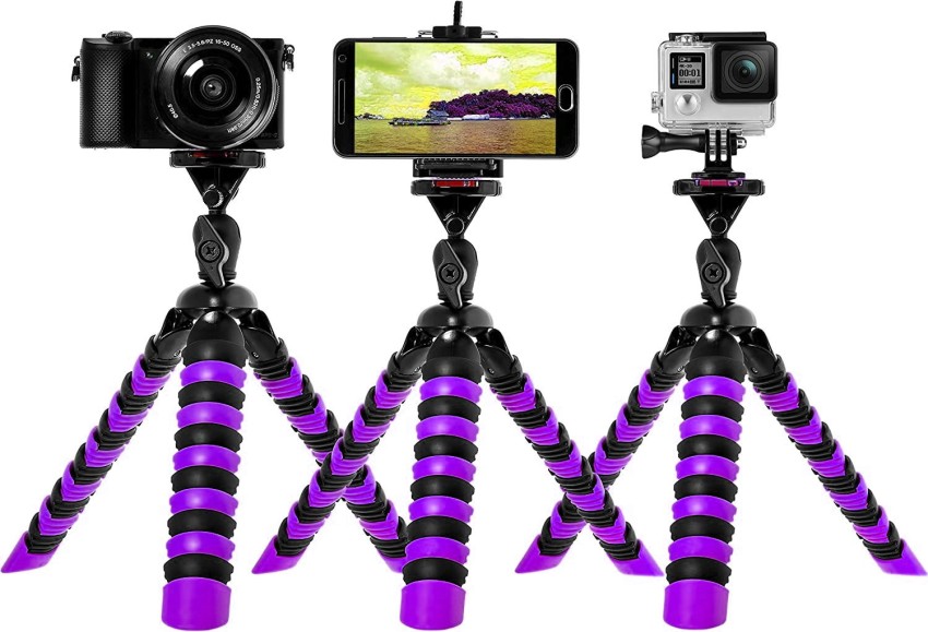 KSD Portable 2.1 Tripod Stand with Mobile clip video & PHOTOSHOT,REEL  Tripod Tripod - KSD 