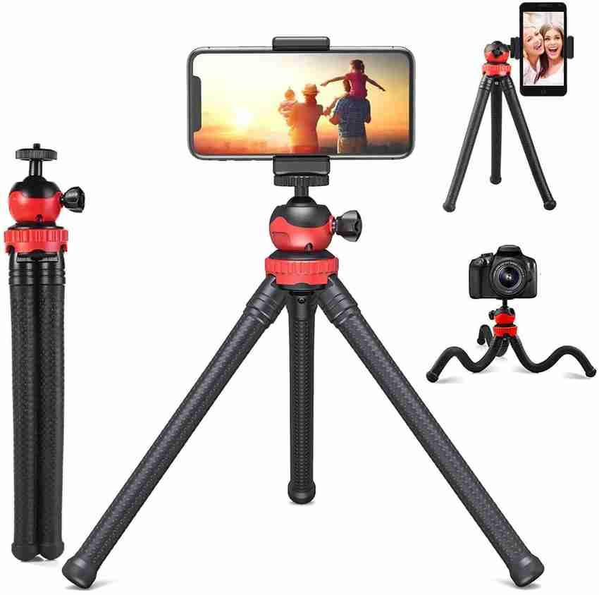PLERIZA 360 Degree Flexible Camera Tripod Light Weight Cell Phone Octopus  Stand Tripod - PLERIZA : Flipkart.com