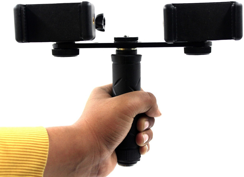 dual phone tripod