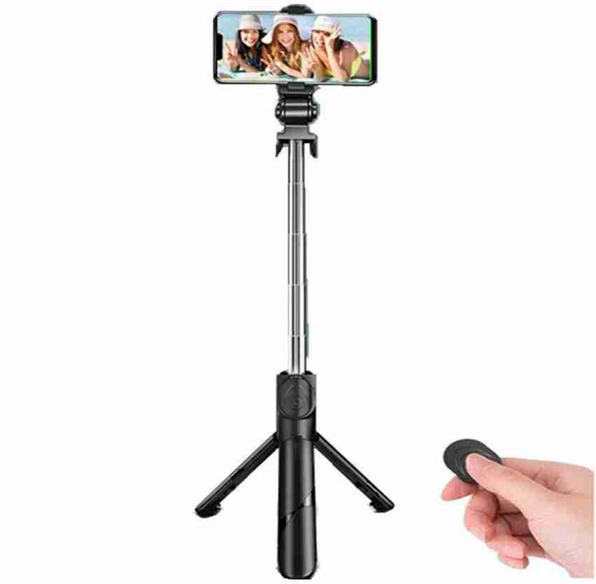 Techobucks BEST BUY 3 in 1 Multifunctional Selfie Stick Bluetooth Wireless Remote Stand Tripod Tripod Kit Techobucks Flipkart