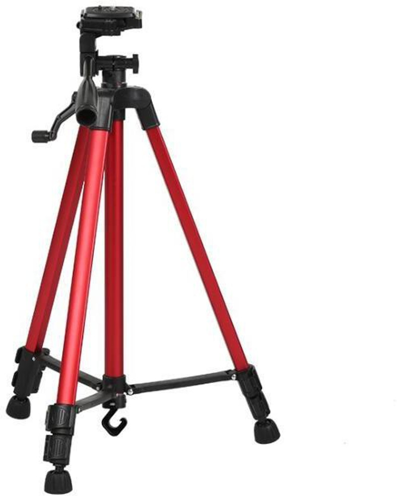 Jiyatech High Quality Travel Camera Tripod 3366 Red Tripod