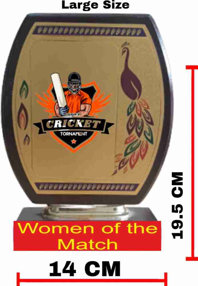 Super Collection Wooden Chand Momento Cricket Tornamen Women of