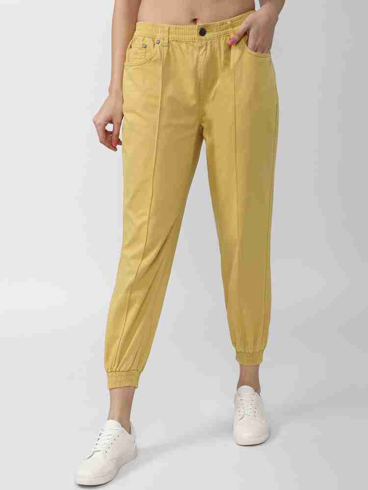 FOREVER 21 Regular Fit Women Yellow Trousers Buy FOREVER 21 Regular Fit Women Yellow Trousers Online at Best Prices in India Flipkart