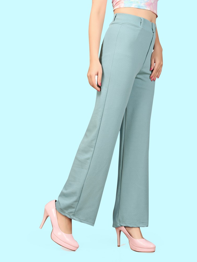 LICHFIELD Regular Fit Women Light Green Trousers - Buy LICHFIELD Regular  Fit Women Light Green Trousers Online at Best Prices in India