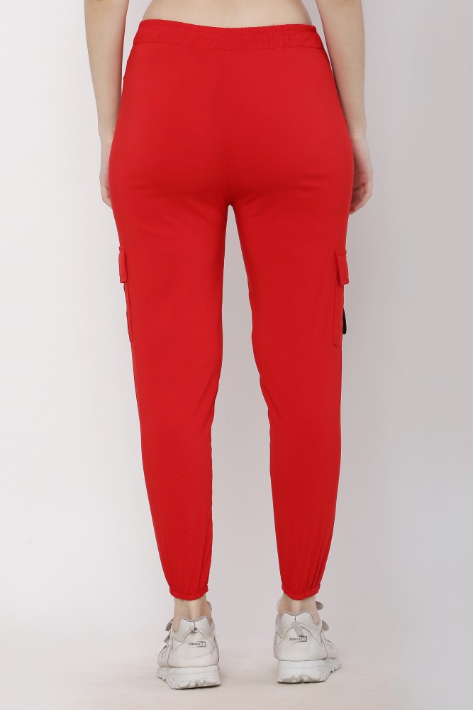 Zihas Fashion Regular Fit Women Red Trousers - Buy Zihas Fashion Regular  Fit Women Red Trousers Online at Best Prices in India