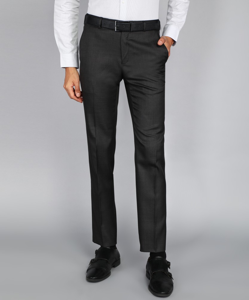 Raymond black sale pant