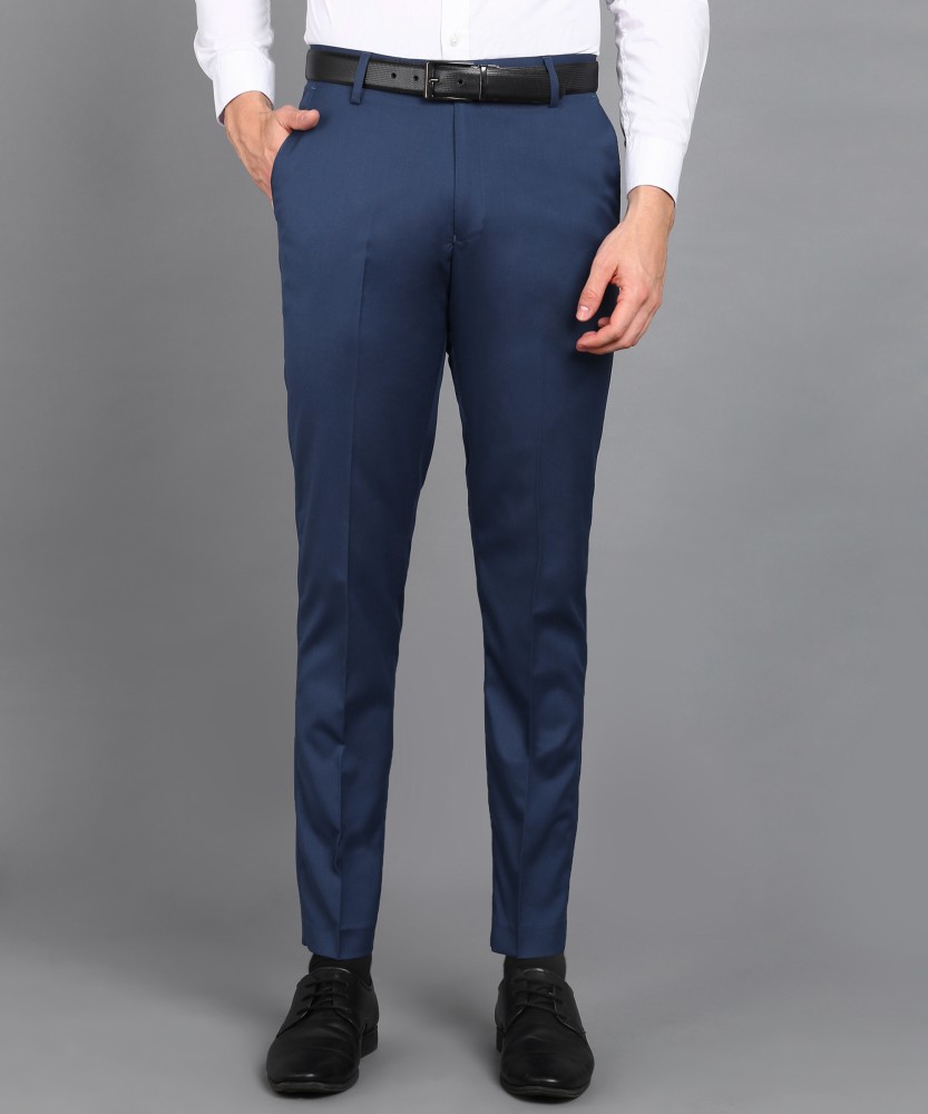 METRONAUT Slim Fit Men Lycra Blend Light Blue Trousers - Buy METRONAUT Slim  Fit Men Lycra Blend Light Blue Trousers Online at Best Prices in India