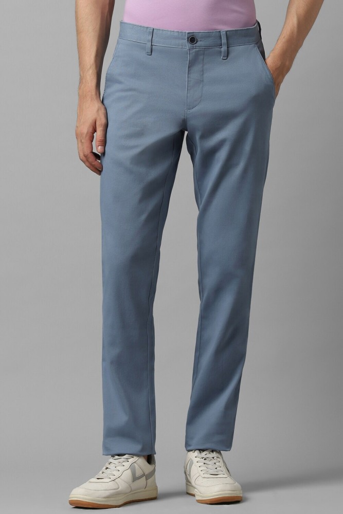 Louis Philippe Casual Trousers : Buy Louis Philippe Pink Trousers Online