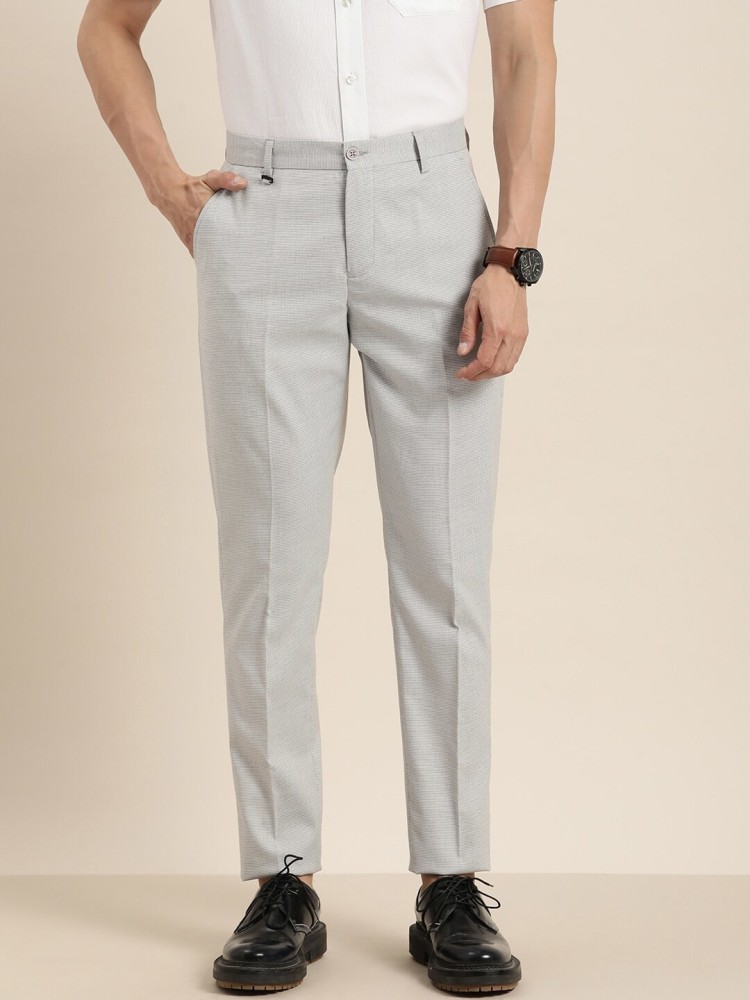 Buy Louis Philippe Brown Trousers Online  615390  Louis Philippe