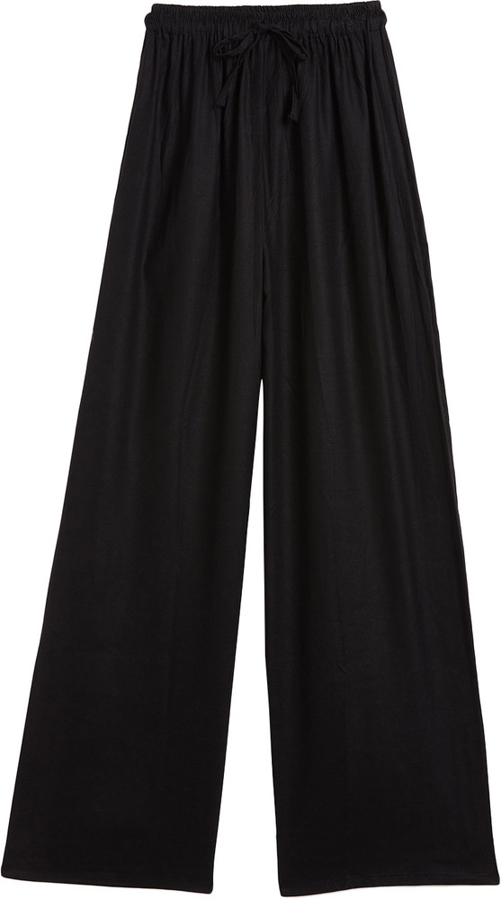 The Pajama Factory Regular Fit Girls Black Trousers Buy The Pajama Factory Regular Fit Girls Black Trousers Online at Best Prices in India Flipkart