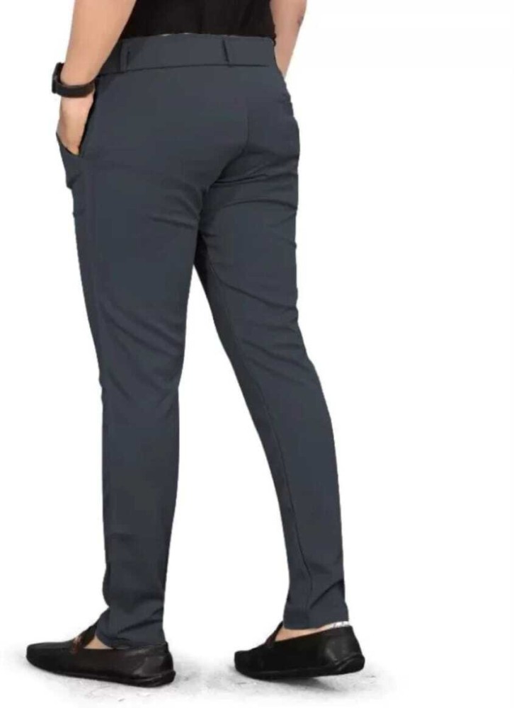 We Perfect Regular Fit Men Grey Trousers - Buy We Perfect Regular Fit Men  Grey Trousers Online at Best Prices in India