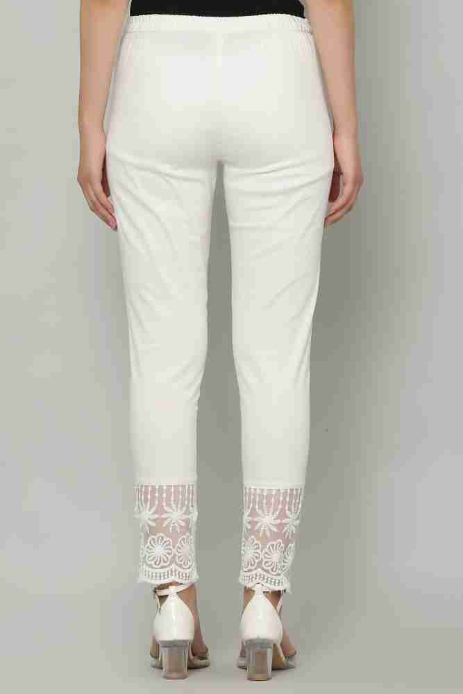 Buy ARRAS_Pure Handloom Ahimsa Silk-Cotton Blend Drawstring Pants in  Off-White for Women (Size: XS, S, M, L, XL) Online at Best Prices in India  - JioMart.