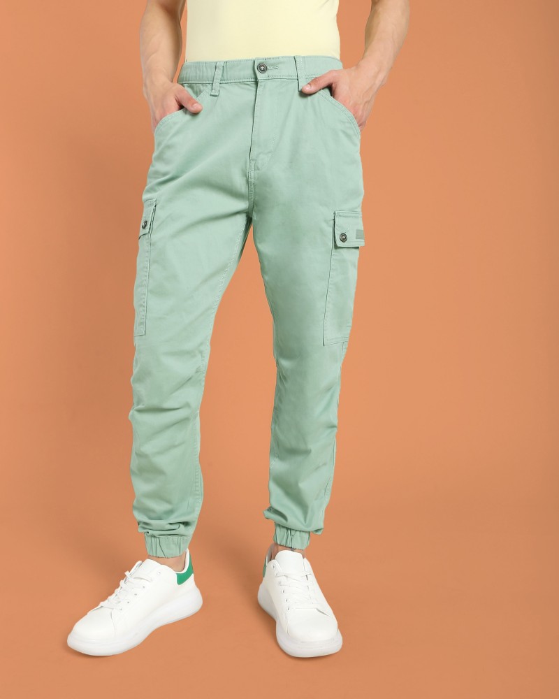 FLYING MACHINE Slim Fit Men Green Trousers - Buy FLYING MACHINE Slim Fit  Men Green Trousers Online at Best Prices in India