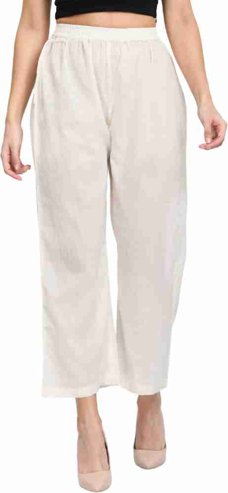 Generic Women Regular Cotton Blend Pants