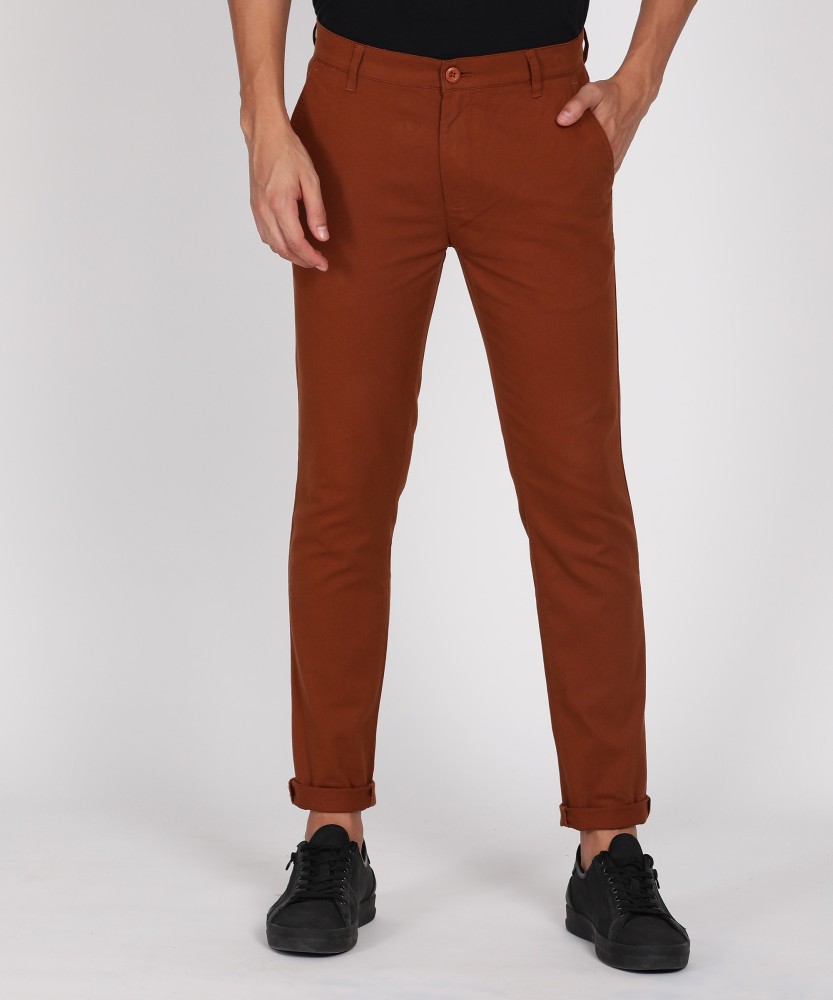 Men Red Trousers  Buy Men Red Trousers online in India