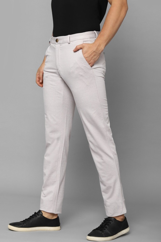 Buy Louis Philippe Grey Trousers Online - 738355