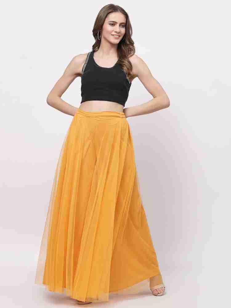 Buy Yellow Trousers & Pants for Women by JAIPURATTIRE Online