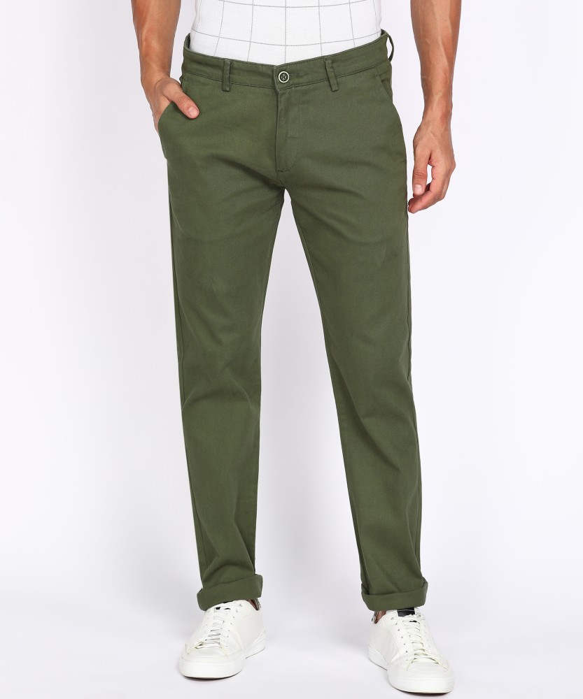 PETER ENGLAND Slim Fit Men Khaki Trousers - Buy PETER ENGLAND Slim Fit Men  Khaki Trousers Online at Best Prices in India | Flipkart.com