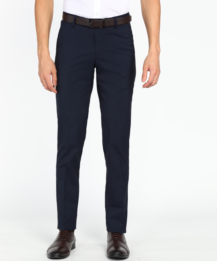 Peter England Formal Trousers : Buy Peter England Men Beige Check Carrot  Fit Formal Trousers Online | Nykaa Fashion
