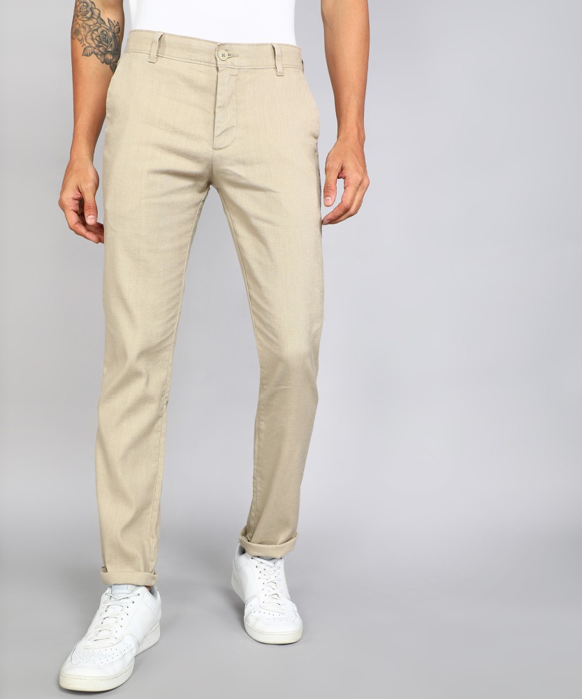LEVI'S Regular Fit Men Beige Trousers - Buy LEVI'S Regular Fit Men