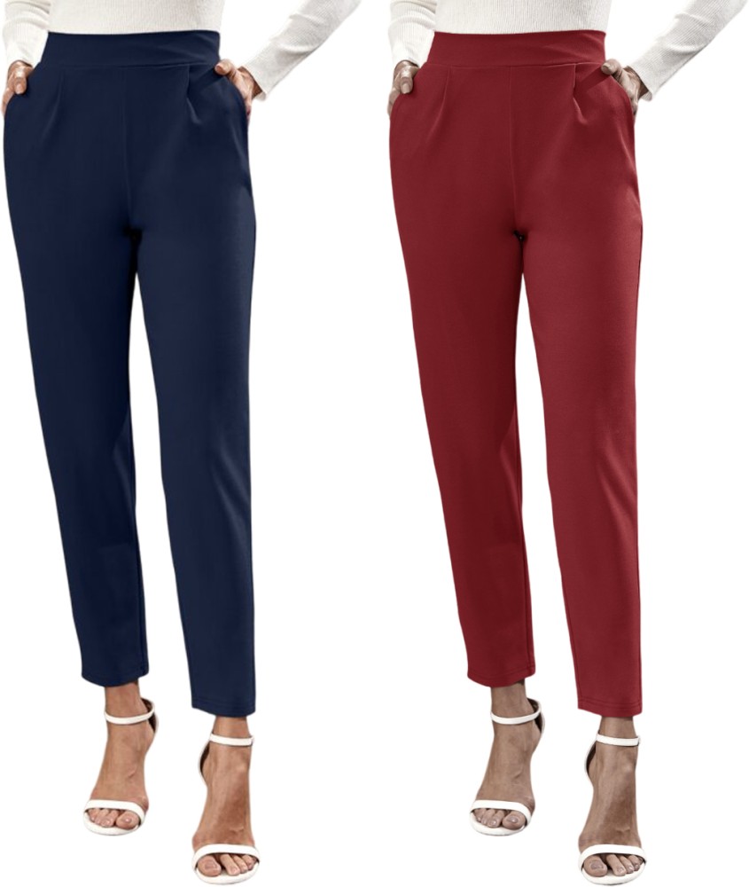 Women Formal Trousers - Buy Women Formal Trousers online in India