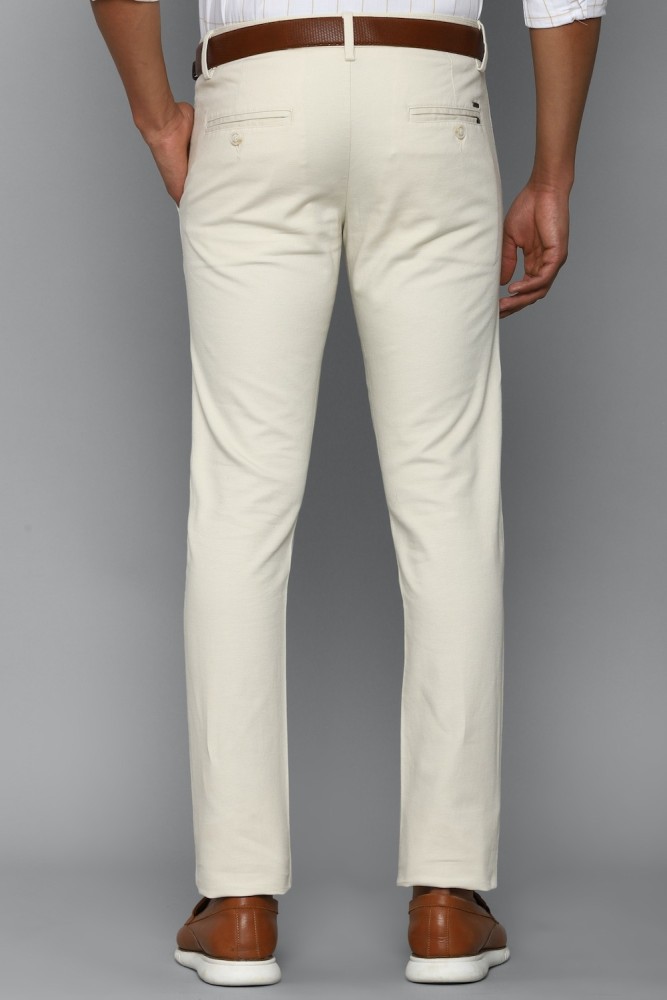 Solly Trousers  Leggings Allen Solly White Trousers for Women at  Allensollycom