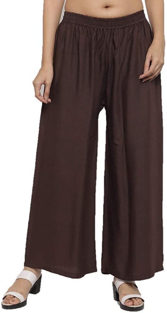 Buy online Blue Solid Straight Pant from Skirts, tapered pants & Palazzos  for Women by W for ₹650 at 54% off