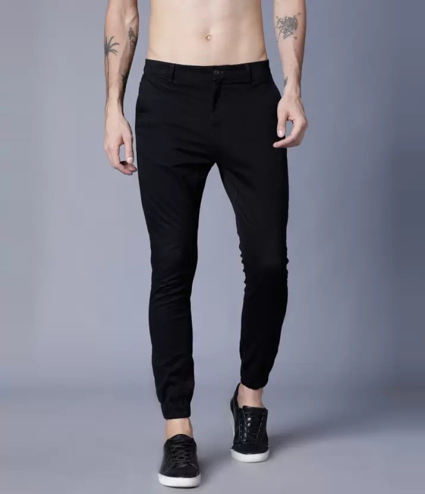 Buy online Black Solid Casual Trouser from Bottom Wear for Men by Color Plus  for 1119 at 60 off  2023 Limeroadcom