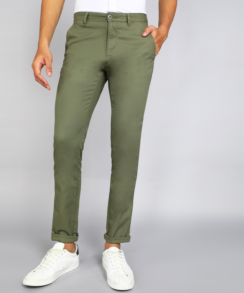Louis Philippe Sport Tapered Men Dark Green Trousers Buy Louis Philippe Sport Tapered Men Dark Green Trousers Online at Best Prices in India Flipkart