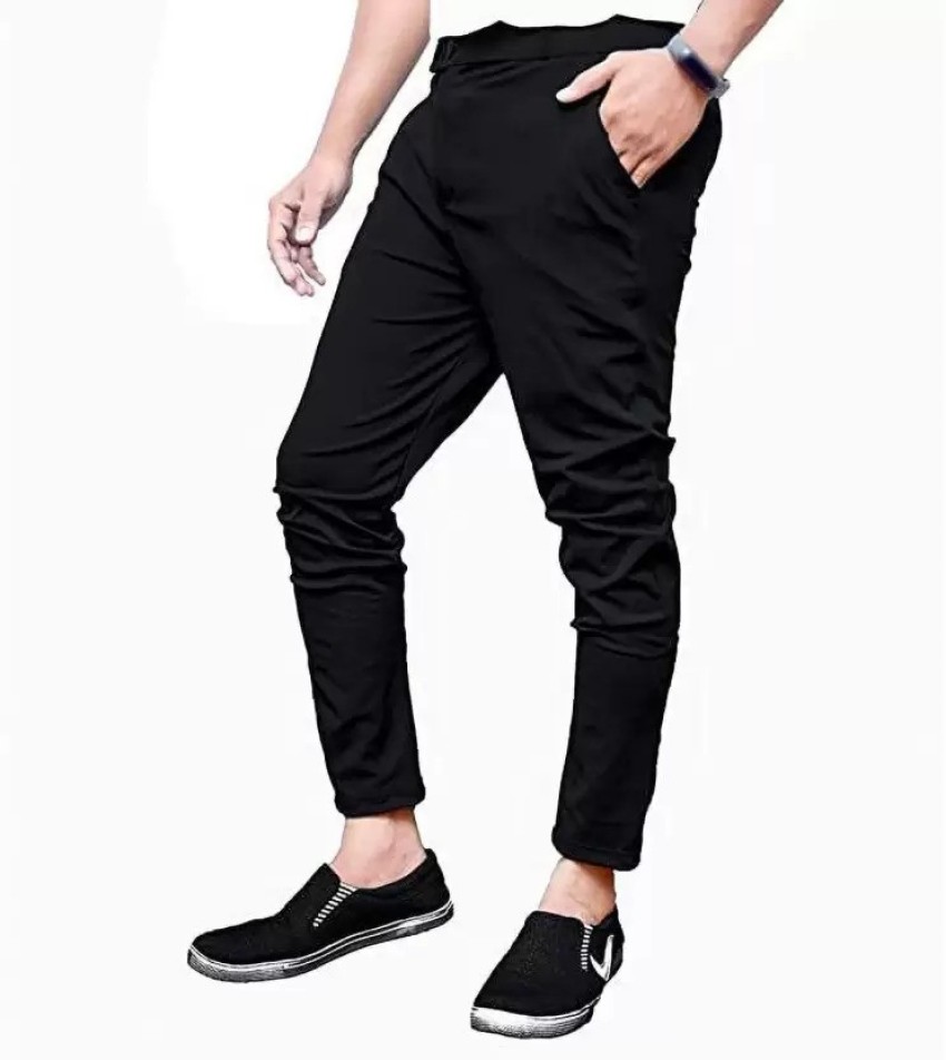 Buy Majestic Man Men Sky Blue Cotton Lycra Blend Self Design Trousers  Online at Best Prices in India  JioMart