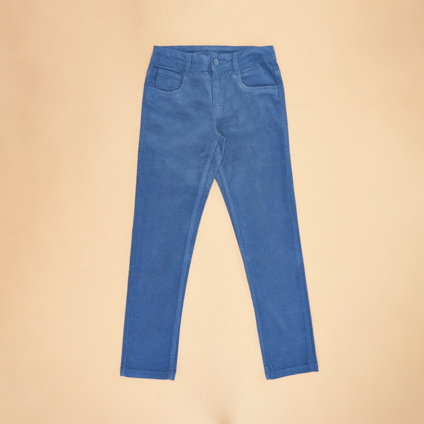 Pantaloons Junior Regular Fit Boys Blue Trousers - Buy Pantaloons Junior  Regular Fit Boys Blue Trousers Online at Best Prices in India