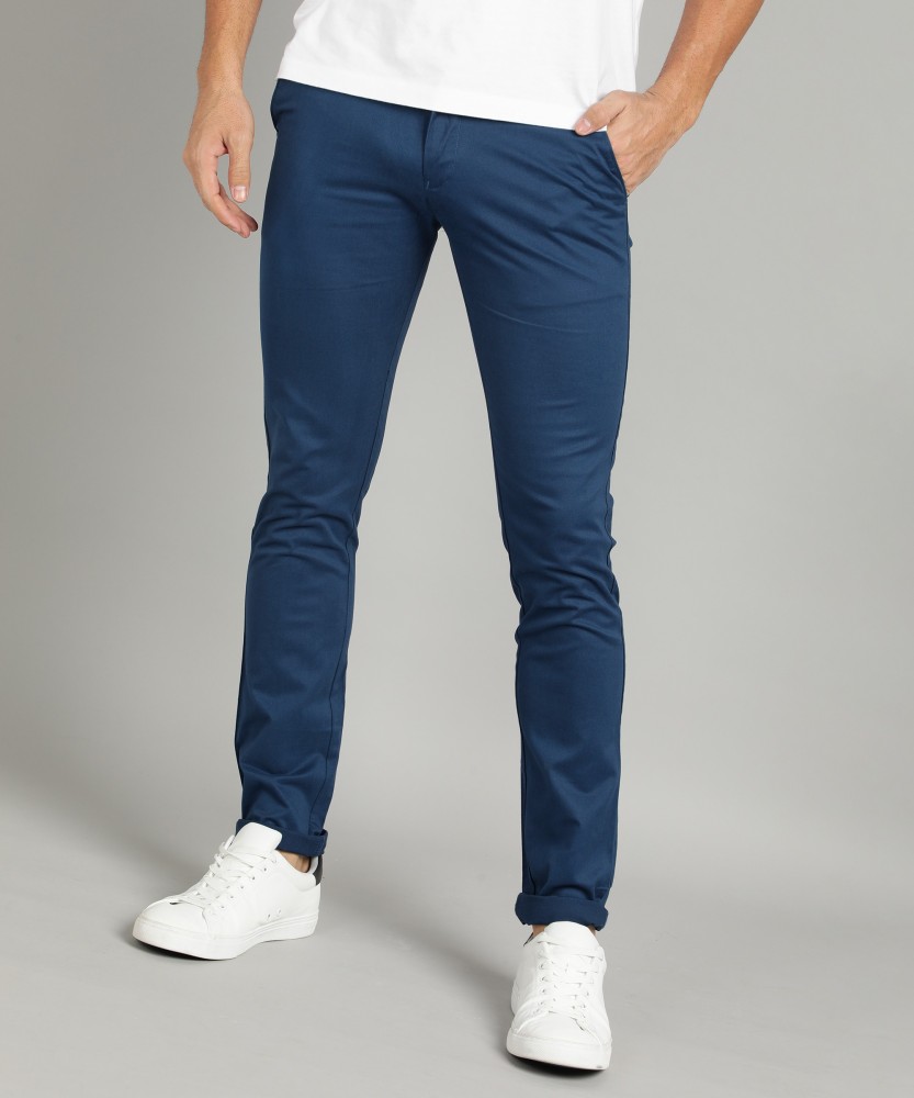 HIGHLANDER Slim Fit Men Light Blue Trousers  Buy ICE BLUE HIGHLANDER Slim  Fit Men Light Blue Trousers Online at Best Prices in India  Flipkartcom