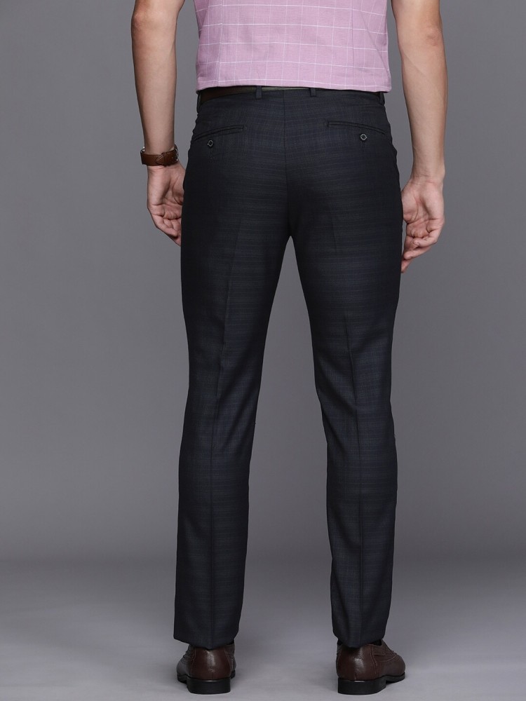 LOUIS PHILIPPE Slim Fit Men Dark Blue Trousers Buy LOUIS PHILIPPE Slim Fit Men Dark Blue Trousers Online at Best Prices in India Flipkart