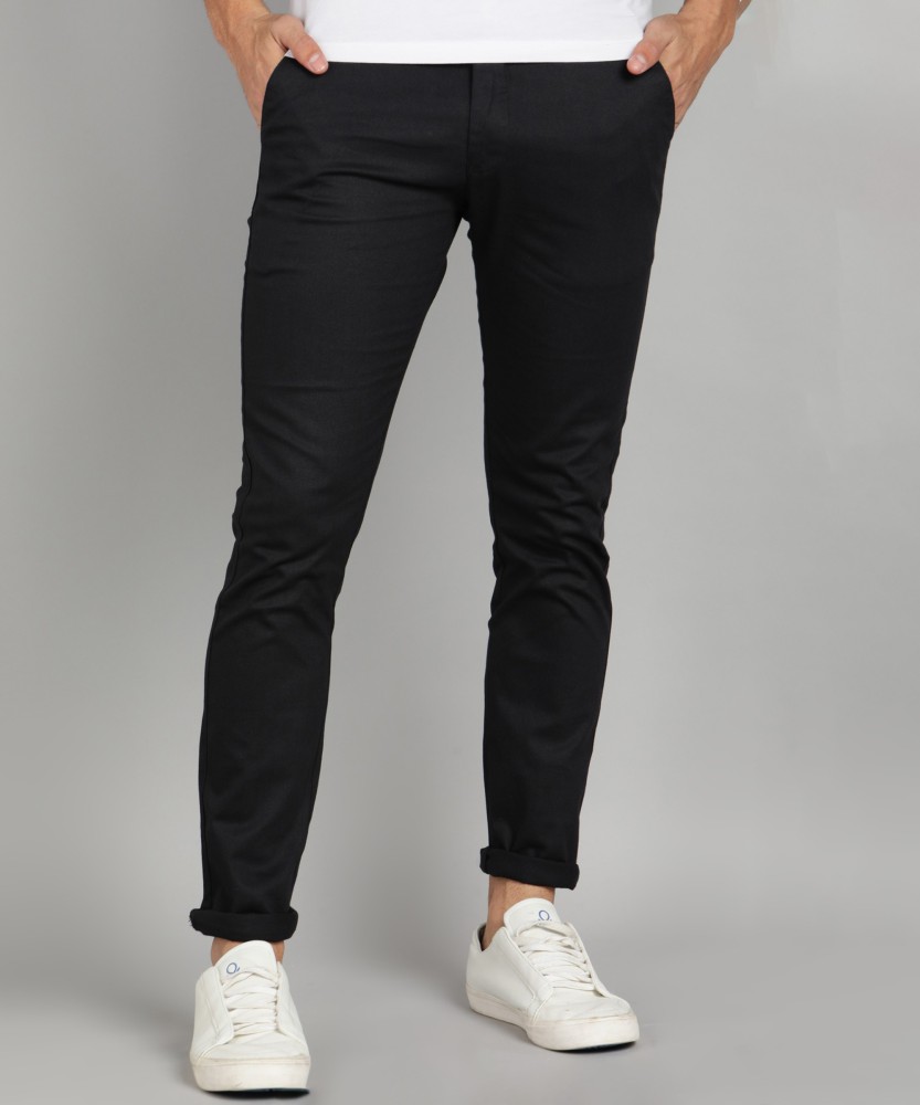 Shine N Show Regular Fit Men Black Trousers - Buy Shine N Show