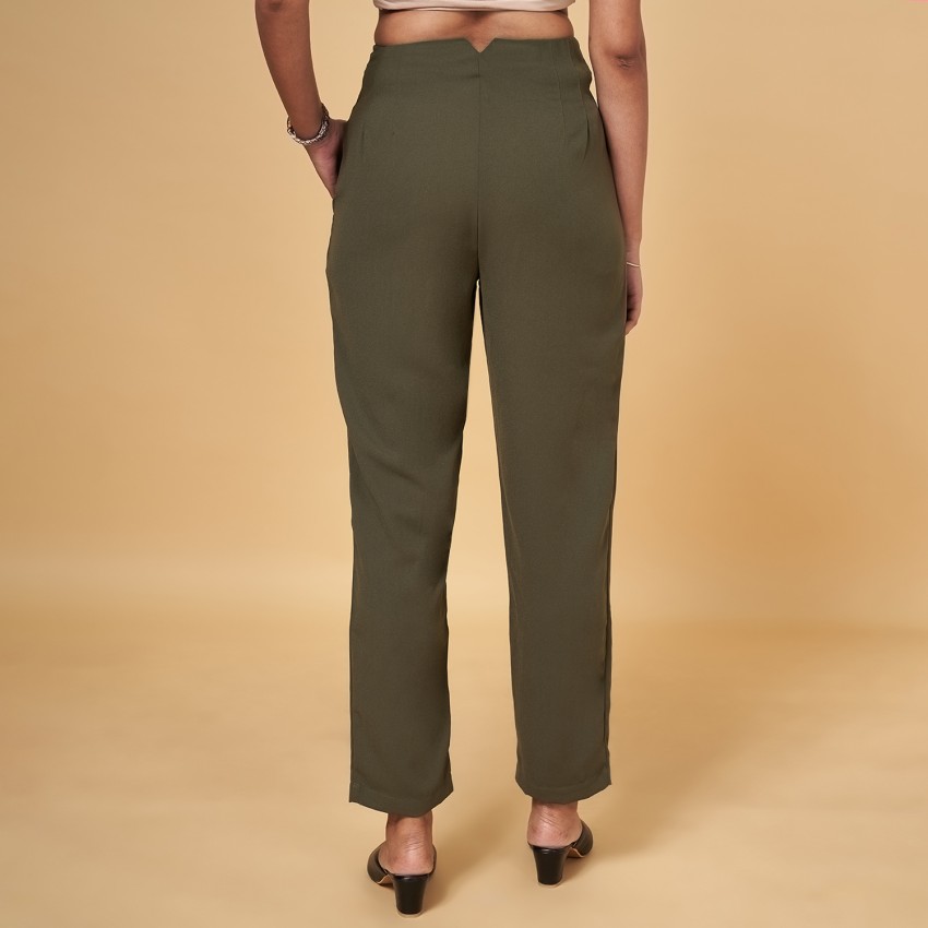 Buy Grey Trousers & Pants for Women by Annabelle by Pantaloons