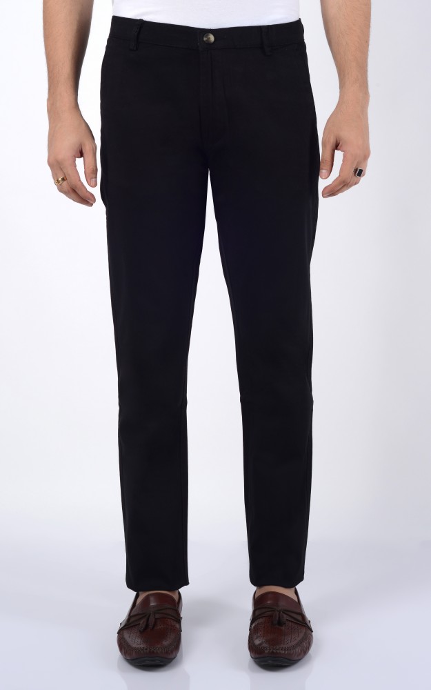 Buy Basics Grey Solid Low Rise Tapered Fit Trousers for Men Online  Tata  CLiQ