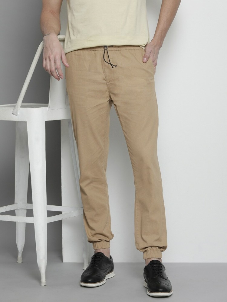 Hollister skinny joggers in khaki