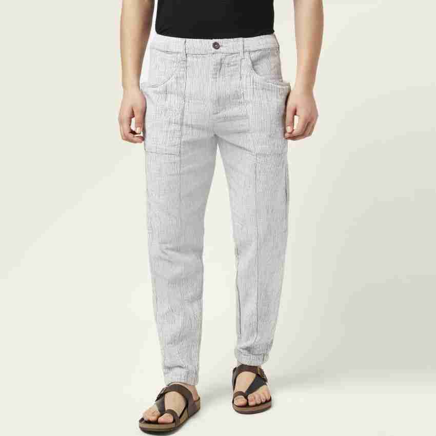 7 Alt by Pantaloons Regular Fit Men Grey Trousers - Buy 7 Alt by Pantaloons  Regular Fit Men Grey Trousers Online at Best Prices in India