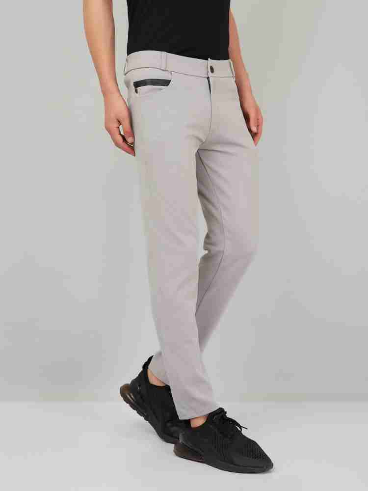 We Perfect Regular Fit Men Grey Trousers - Buy We Perfect Regular Fit Men  Grey Trousers Online at Best Prices in India